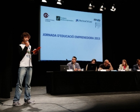 Presentación de los proyectos de educación emprendedora de las comarcas de Girona