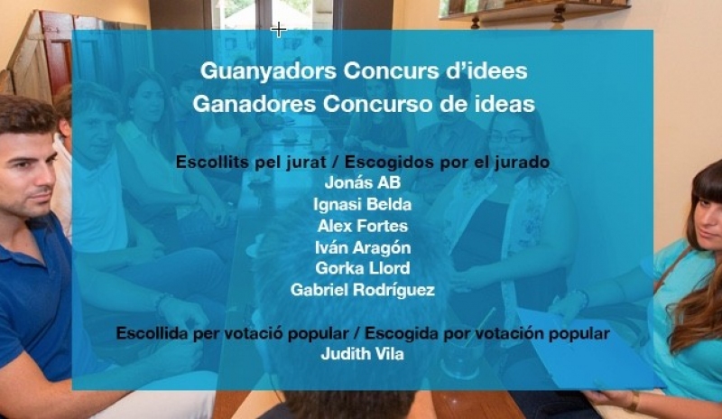 Guanyadors concurs idees Fòrum IMPULSA 2015