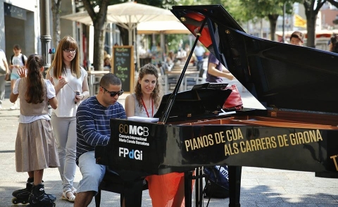 Pianos in the street-Rambla