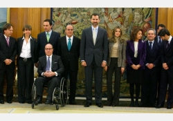 Fundació Èxit, recipient of the 2010 Impulsa Award to an Organization, receives the support of the Prince and Princess of Asturias and Girona 